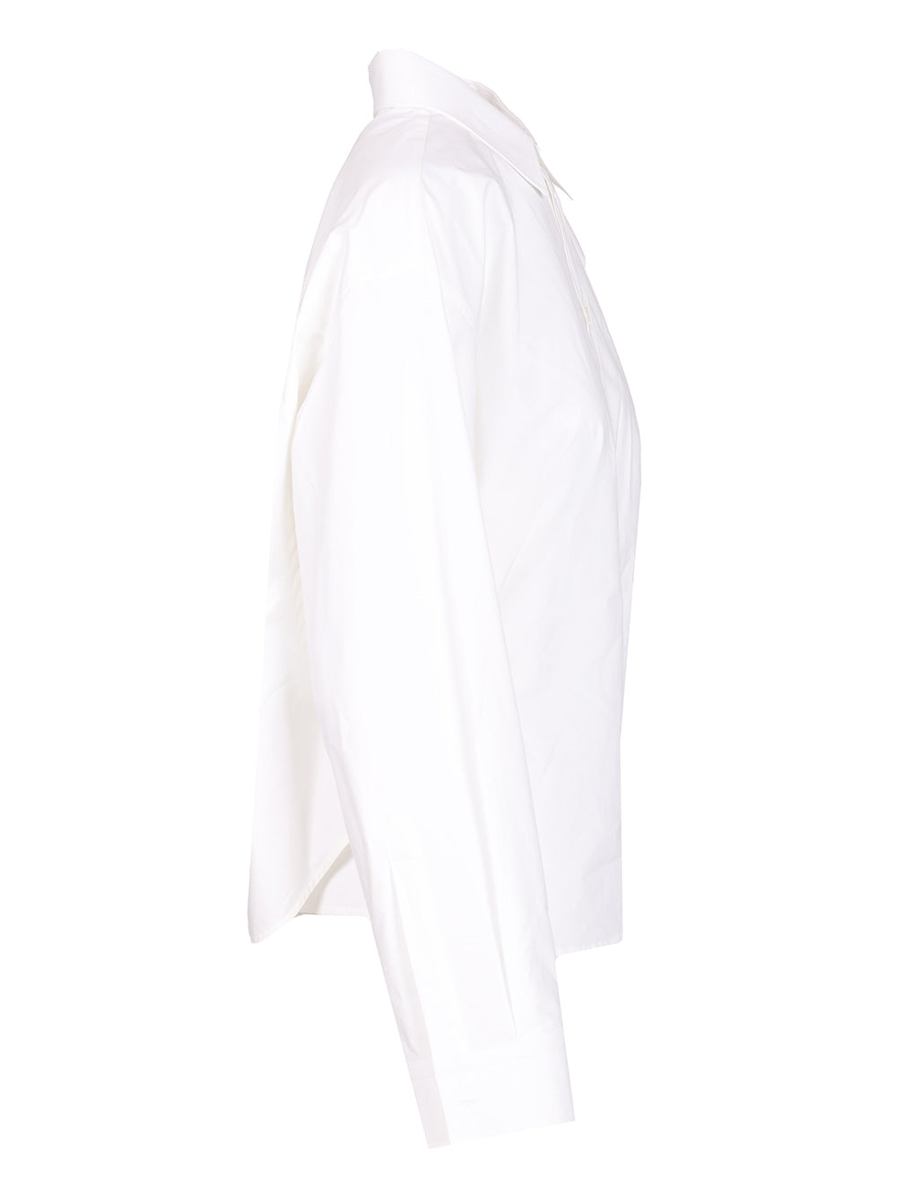 Balenciaga Semi-Fitted Shirt Shirts - White | 38091f82ee6764f2c4a64cbb63e17fa0495324e9