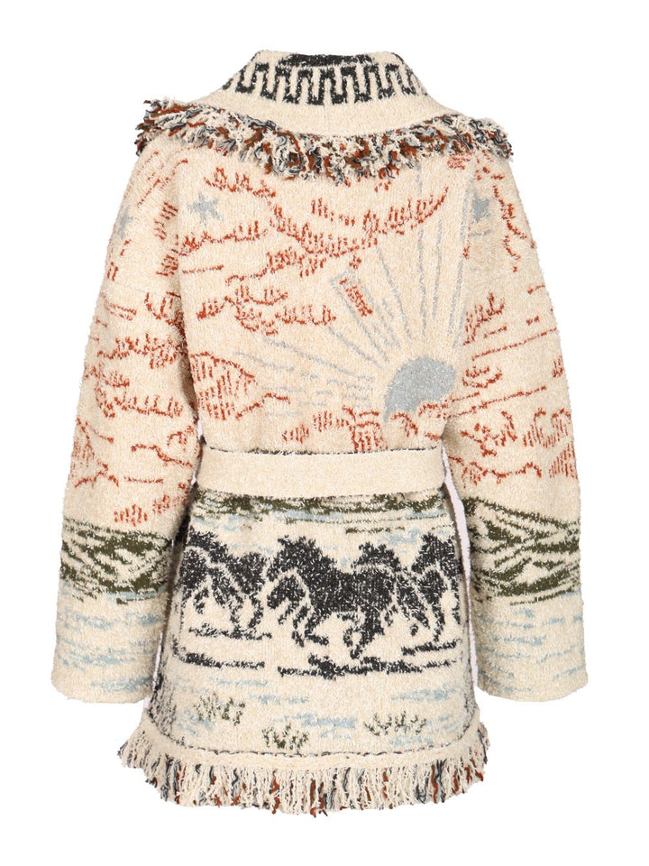 Alanui Sunset Riders Knitwear - Beige | c0d821f4bfcae958c236d6362fe75dadd51009c2