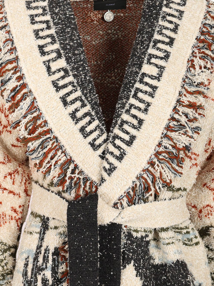 Alanui Sunset Riders Knitwear - Beige | ef375c140e2143091a50ab0857ef19d0fe012d05