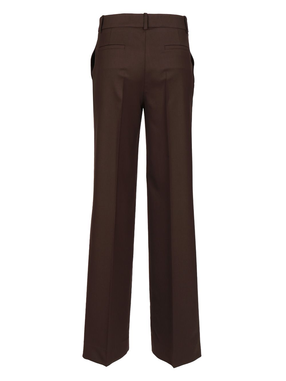 P.A.R.O.S.H. Palazzo Trousers - Brown | 1fb9198e05273d65c83f94b58f957abd976cdddf