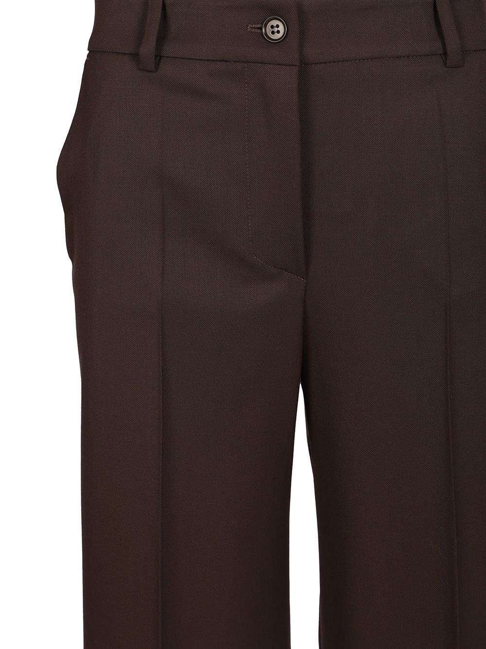 P.A.R.O.S.H. Palazzo Trousers - Brown | 345f7efeb9f9ad050fa810be663e9931381c2aad