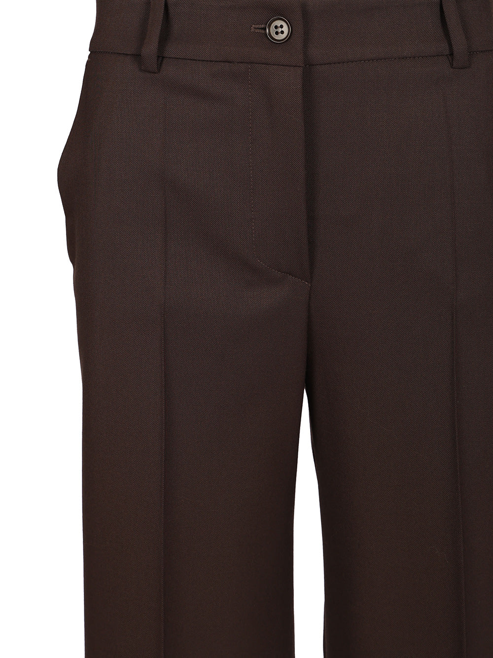 P.A.R.O.S.H. Palazzo Trousers - Brown | a3a7adcb029179a0c7526524424690be278eeefe