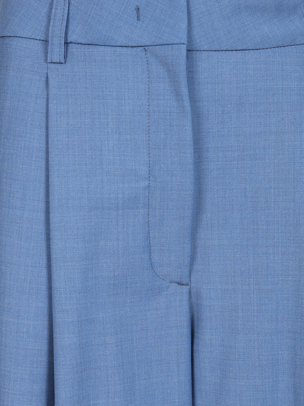 Thelatest Wide Trousers - Light blue | e649612c37452a05ac4a2a112c59126c1c4f7436