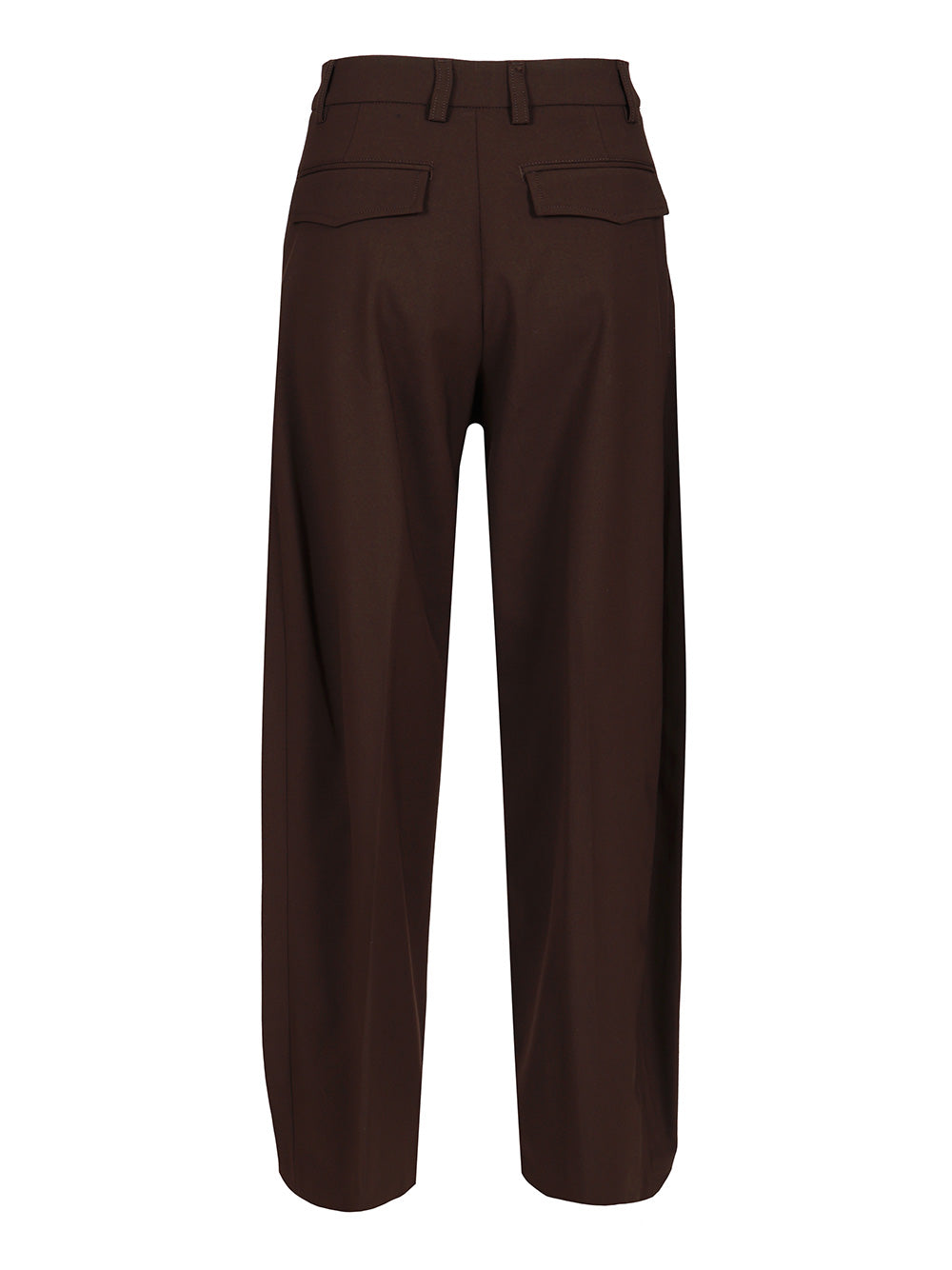Thelatest Billie Trousers - Brown | 6bc58d7284f12ad370f2a0af071331118add1b15