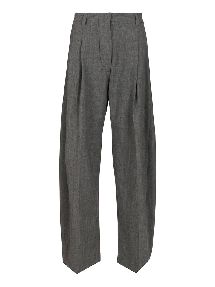 Thelatest Billie Trousers - Grey | 627d7c75c501aa3796f1cd235e99473644cd177a