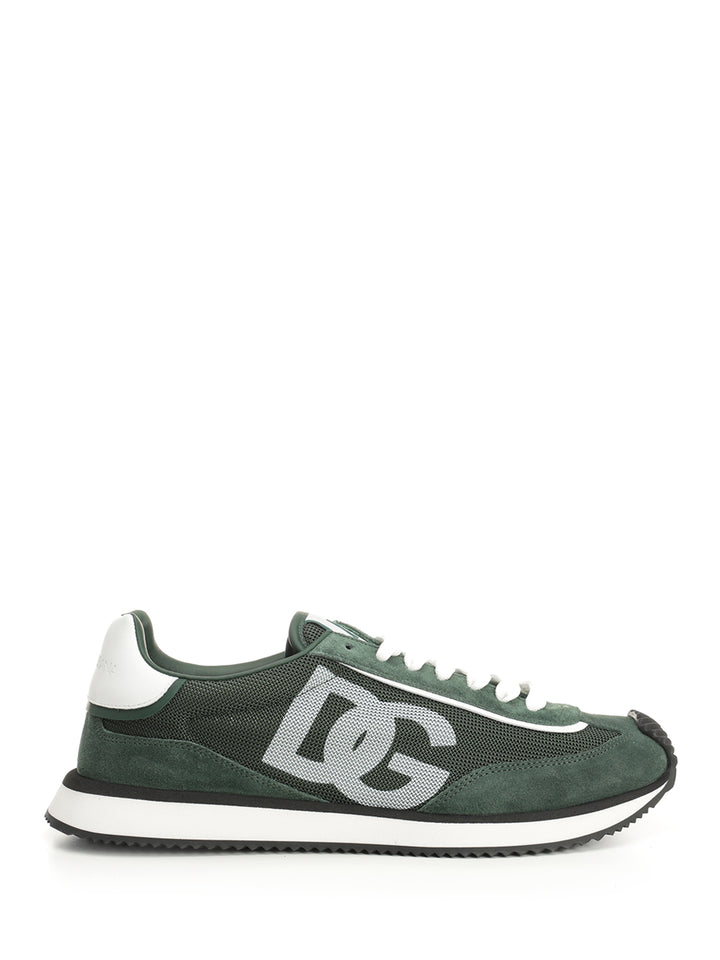 Dolce & Gabbana Dg Cushion Sneakers - Green | 6cb8abdbd5f3c1e5a87904fd1a5335c0f6f1eed4