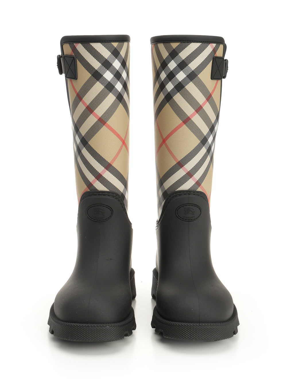 Burberry Marsh Stamp Boots - Black | 7313277db54b720e5788085baf1295d14de123ee