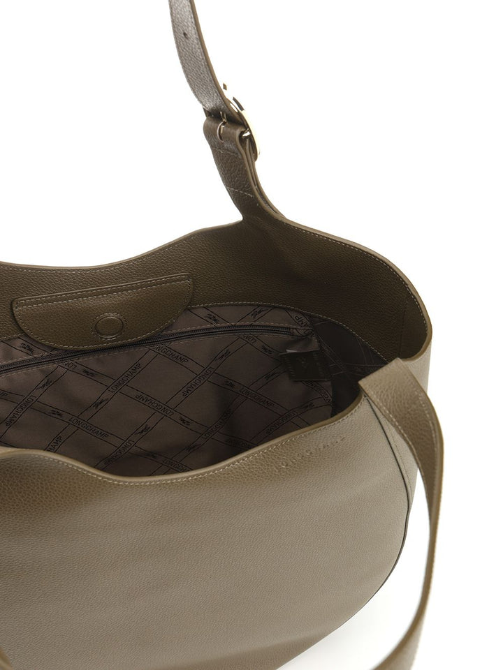 Longchamp Paris Le Foulonné Shoulder Bags - Green | 28d9ea76329e9828bae2895d63758072144c1eb0