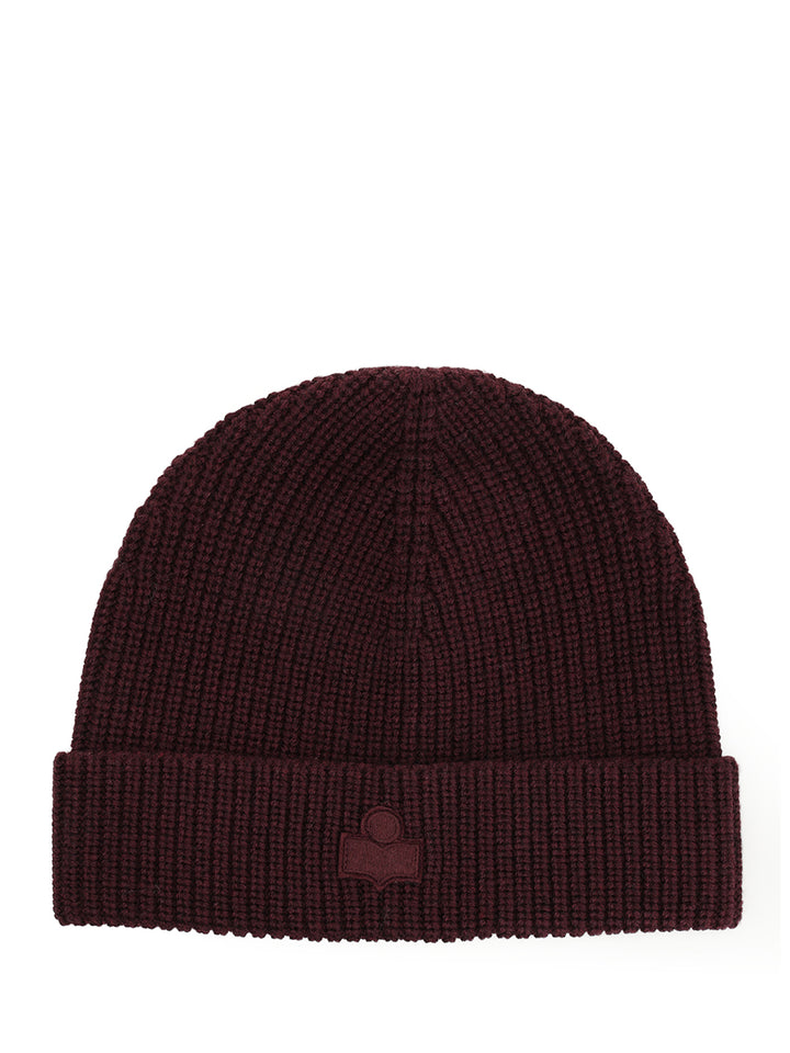 Isabel Marant Merino Wool Hat Hats - Bordeaux | e94334bf1e770ad6c5b4041ed0b1bc862b7bc0a1