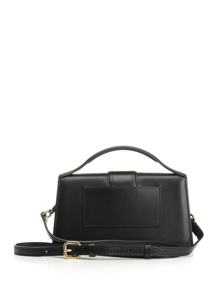 Jacquemus Il Grande Bambino Handbags - Black | fbf3fa5bcb990a4b5f1123997479c76cf3ad61a7