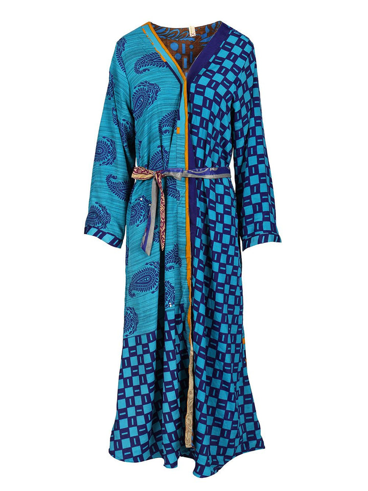 Picus Viridis Silk Kimono Jackets - Multicolor | 9891cc2f6d79d89f66b781ec06a35fee2f2003c9