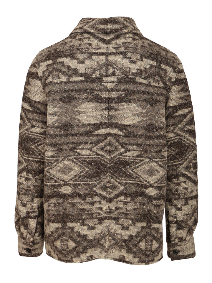 Marant Kervon Shirts - Brown | 22da65bad6649d3c6433466b46cdff8d7c12a3bc