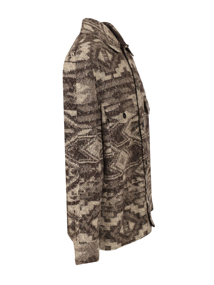 Marant Kervon Shirts - Brown | 5940fe3d09a3c0a871211cfa5ca7d1fc87b4b7e7
