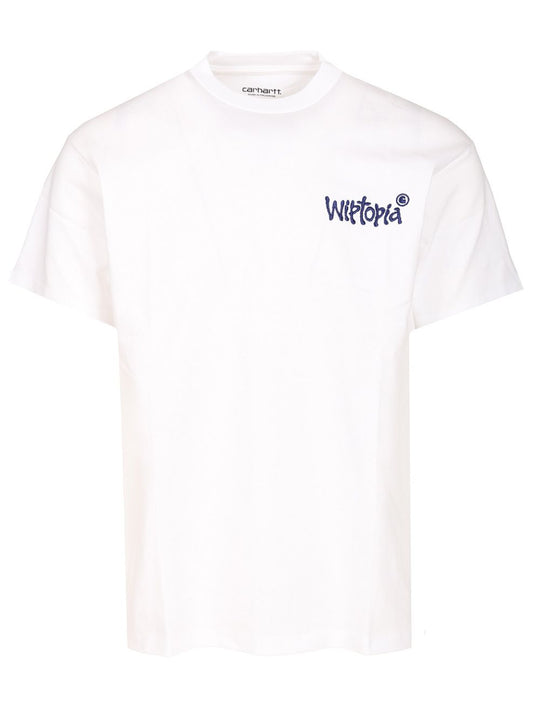 Wiptopia Script T-Shirt White