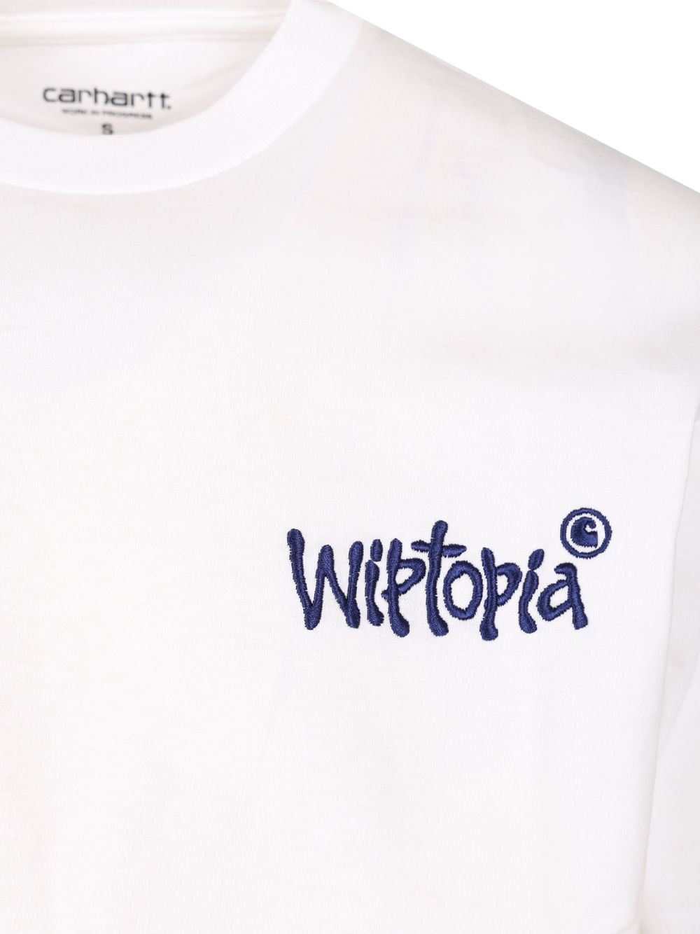 Carhartt Wip Wiptopia Script T-Shirt - White | 43713d978d7fed7de664ab8860aaff215cdbf13d