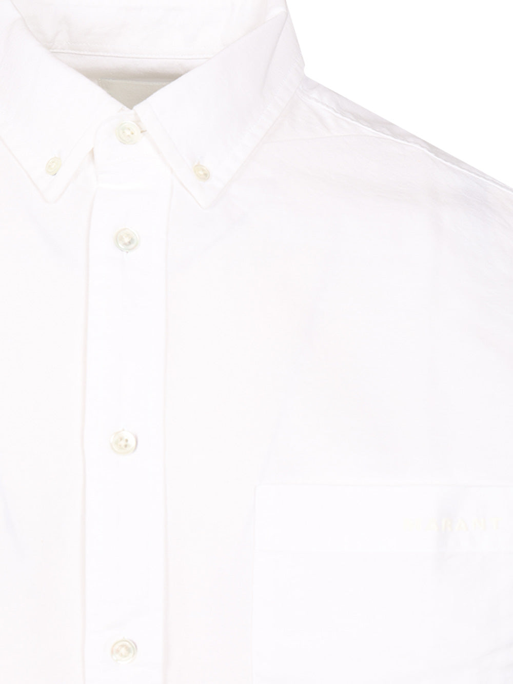 Marant Jasolo Shirts - White | 0784105e6eb343f1fea08195685332ae495cc635