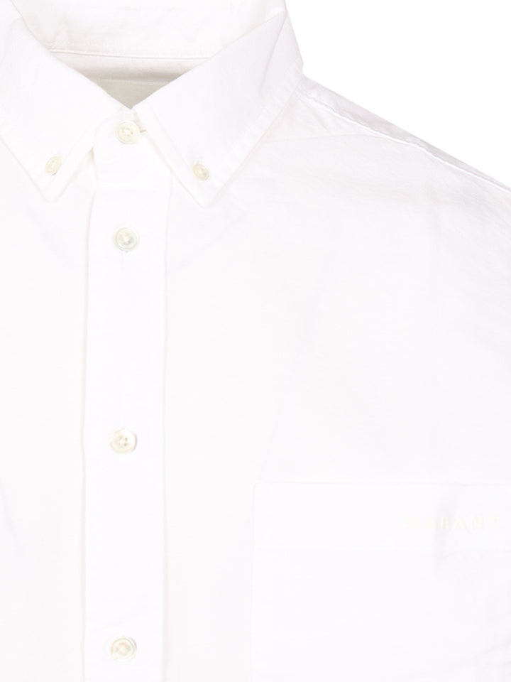 Marant Jasolo Shirts - White | 0784105e6eb343f1fea08195685332ae495cc635
