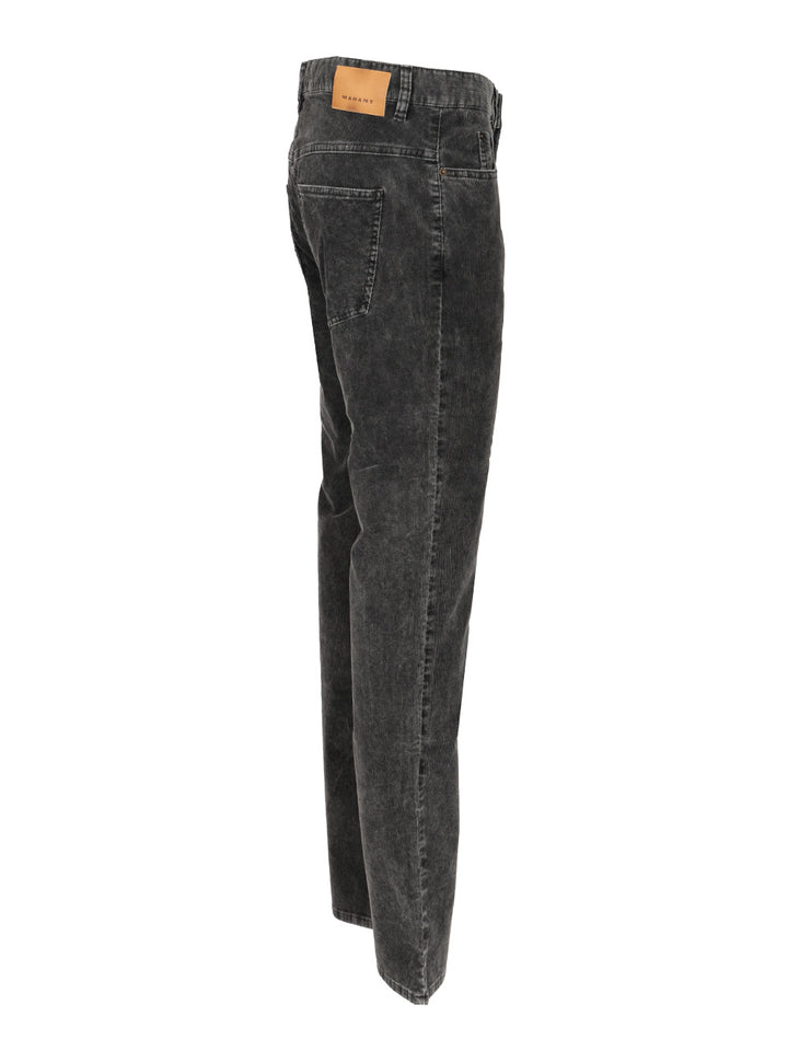Marant Lewys Trousers - Black | 9b41db018d00cba85c9c734bbe09e2f6e2d41516