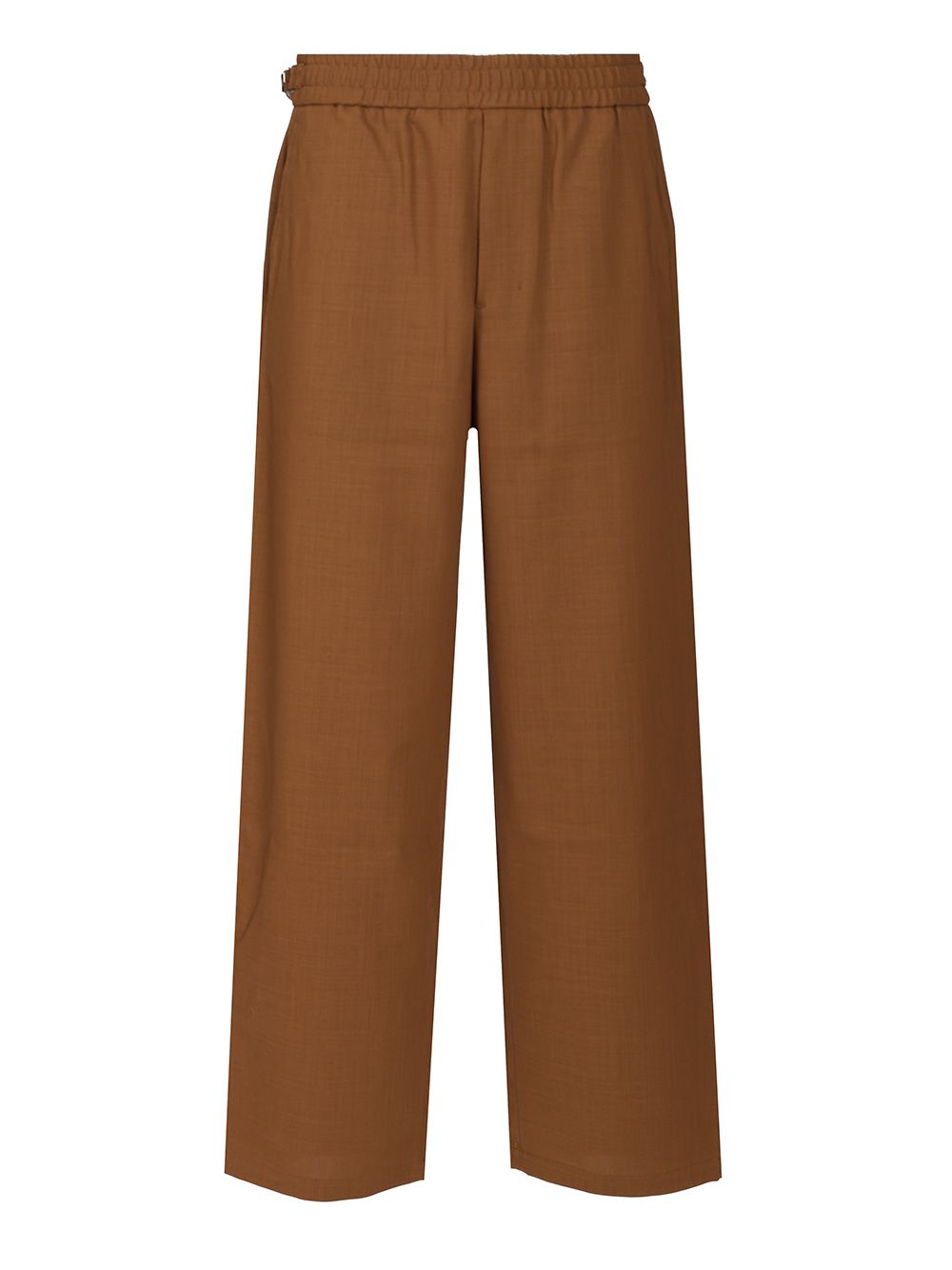 Ami Stretch Trousers - Brown | 04fa046cfdc0cdb272aa8e5a31b79a0afc3b9f41