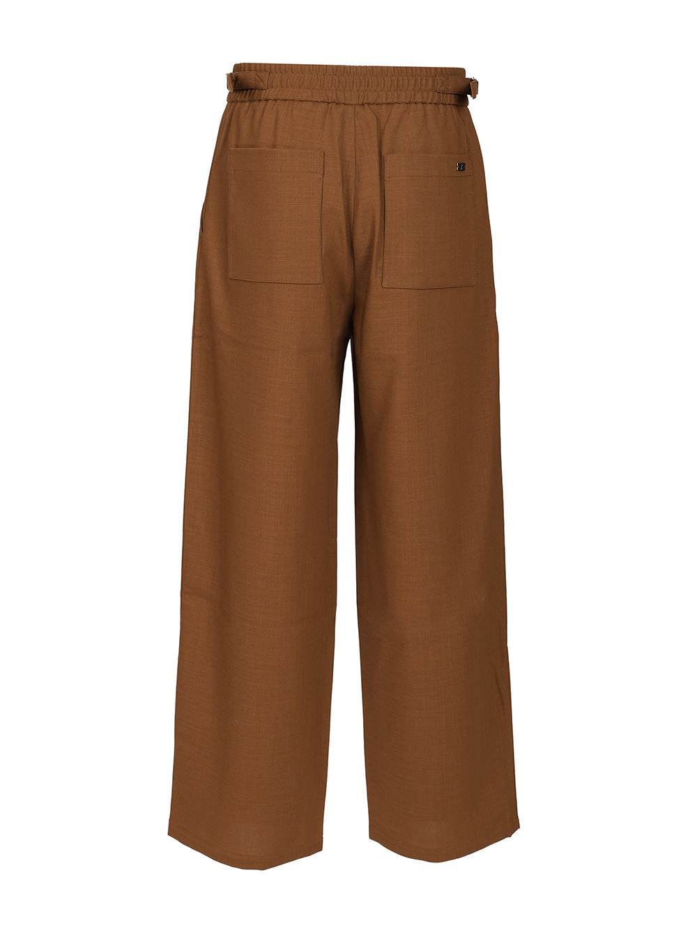 Ami Stretch Trousers - Brown | 3d79938765eb08f887d30ac404ea21879b4a5b13