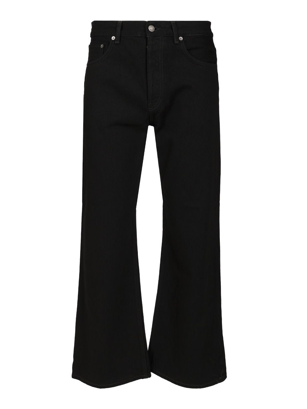 Acne Studios Regular Fit Jeans - Black | 104a1c7c6c7f303309e5175f1492e81f07af72e2