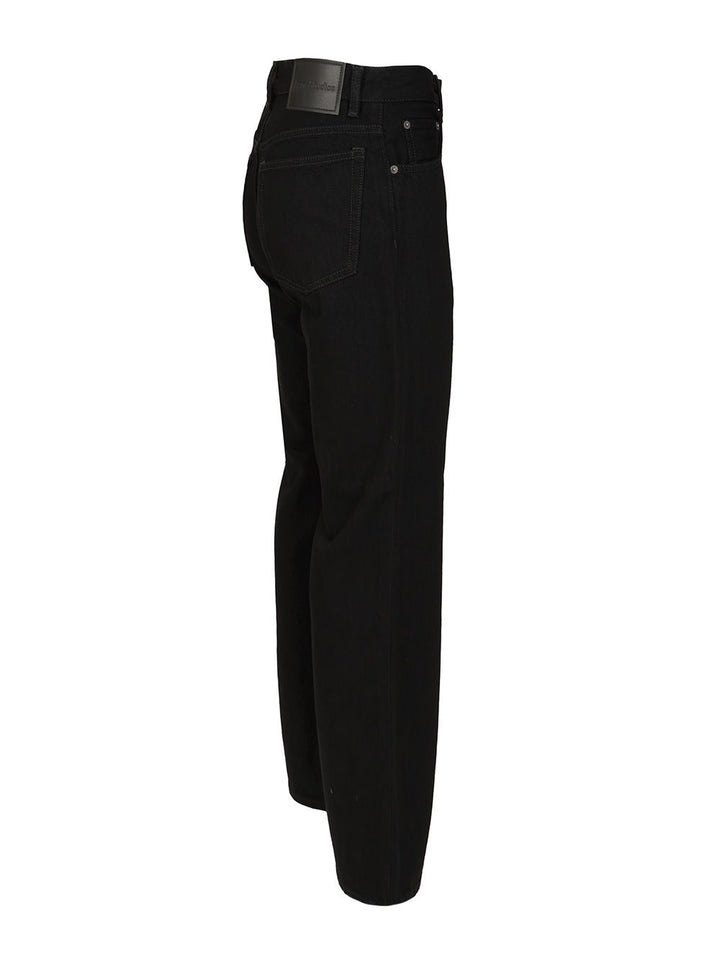 Acne Studios Regular Fit Jeans - Black | 0d7a8e2e8cf1edaeec26157fa6ed48b7c0a6e414