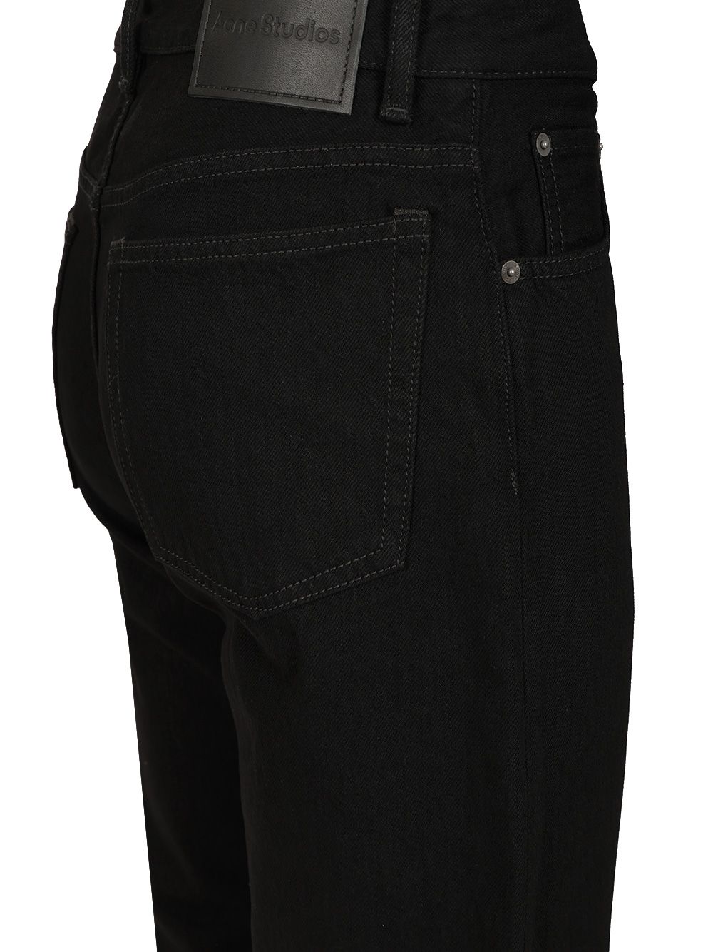 Acne Studios Regular Fit Jeans - Black | 056d197121c9677915cb8b5be0a8acabc9363467