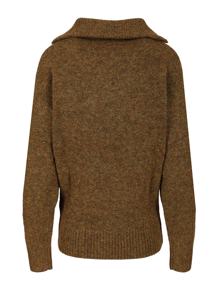 Marant Etoile Phylia Knitwear - Brown | 402a40f3f003882899705f7101696cb5d9ec4e07