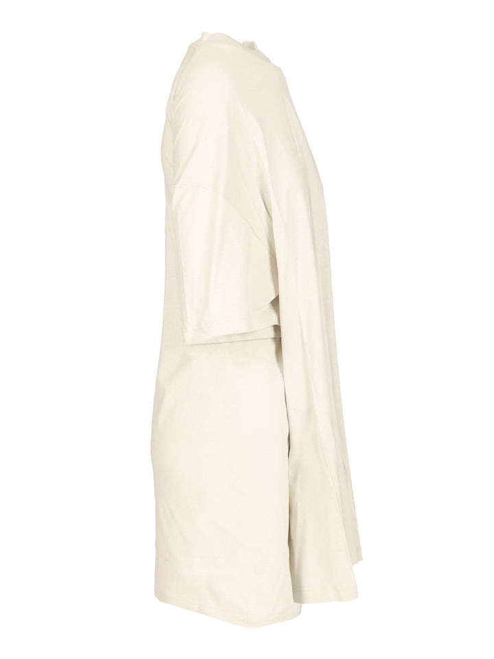 Balenciaga Semi-Fitted Dress Dresses - White | 489c8969de368df5e2460454b00853b9a1f78e60