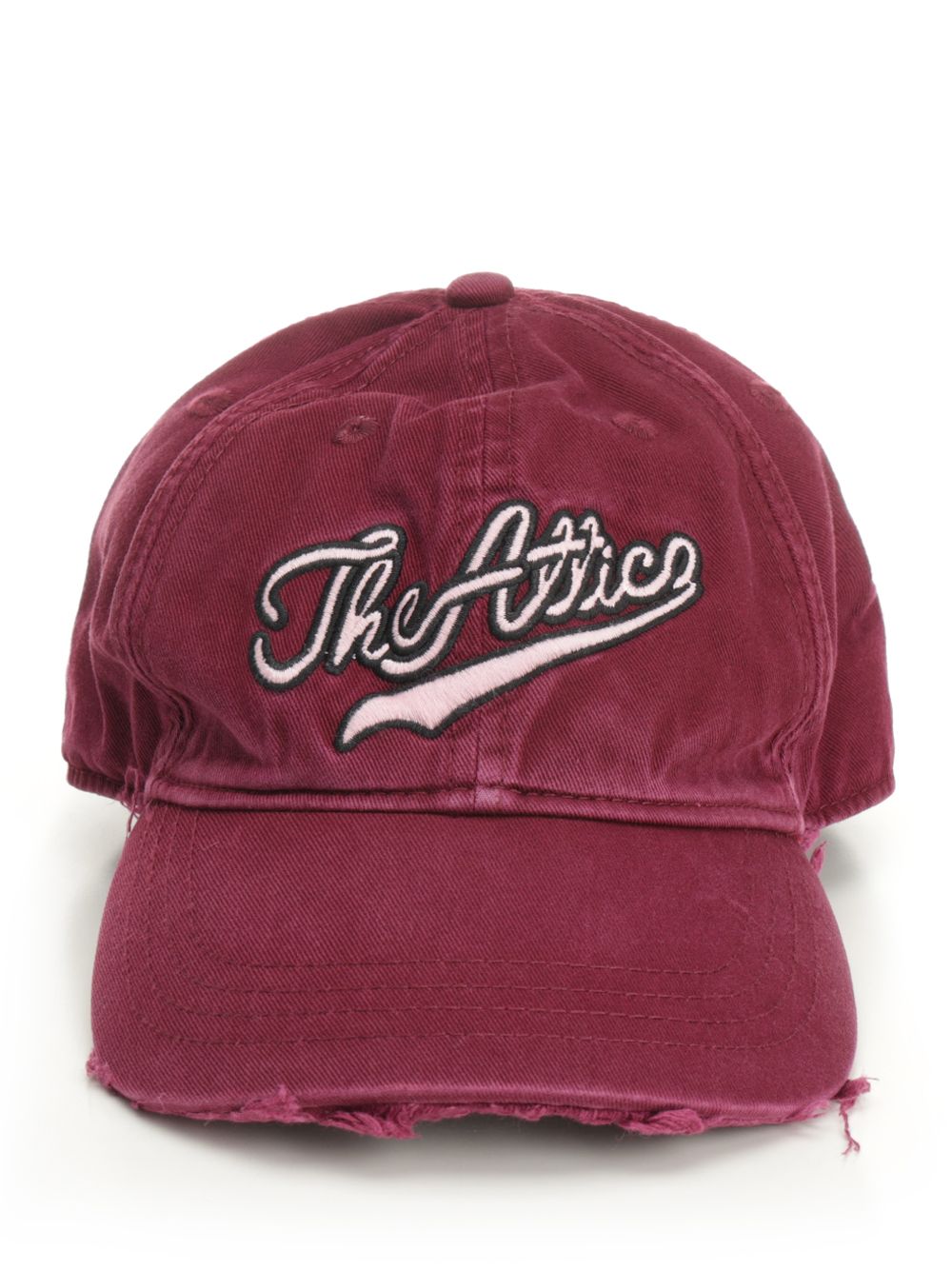 The Attico Baseball Cap Hats - Bordeaux | 5d938fd5d5480df2bb71fa7000b03af0b6309b6c