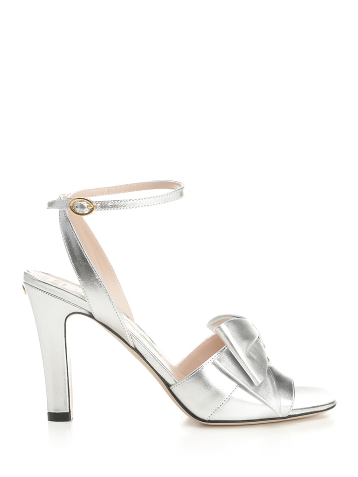 Valentino Garavani Bowow  Sandal Sandals - Silver | eb842952f88a9c9aa65822baa5d21f85c4bb145e