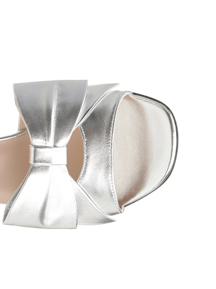 Valentino Garavani Bowow  Sandal Sandals - Silver | b9efc0f00800030ef83d043c9fa71dd317937bce