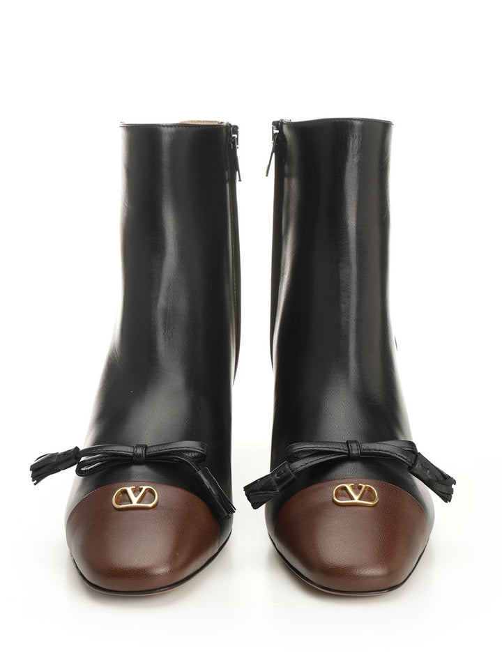 Valentino Garavani Valet Du Roi Ankle Boot Boots - Black | d7db9c1c0d945cdc294f3eca6e903538947e029e