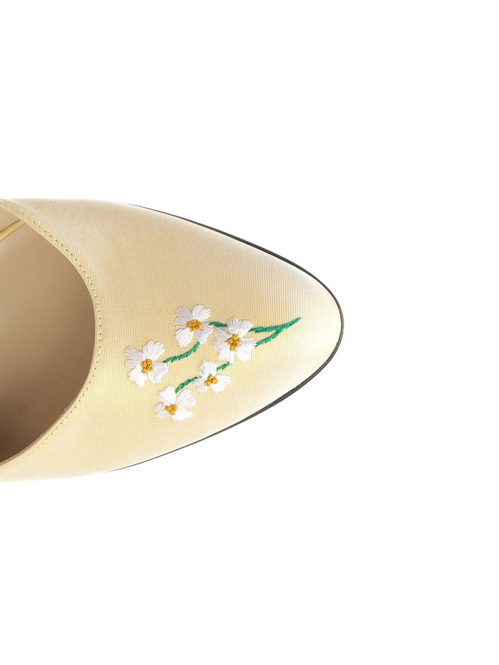 Valentino Garavani Hi Dolly Pumps - Yellow | c9b2a8d61d8fed99eadd9a737dc4aee71dab7b02