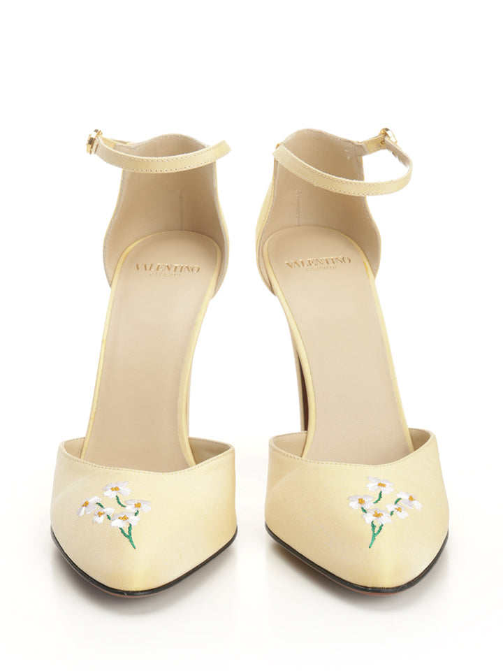 Valentino Garavani Hi Dolly Pumps - Yellow | 55c08560093d86da4829b4a24c3e32fe3f365d13