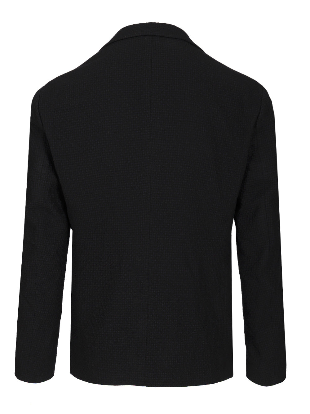 Giorgio Armani Single-Breasted Stretch Wool Jacket Jackets - Blue | 5cceef6ea119c306cde5906d593e622db08c192e