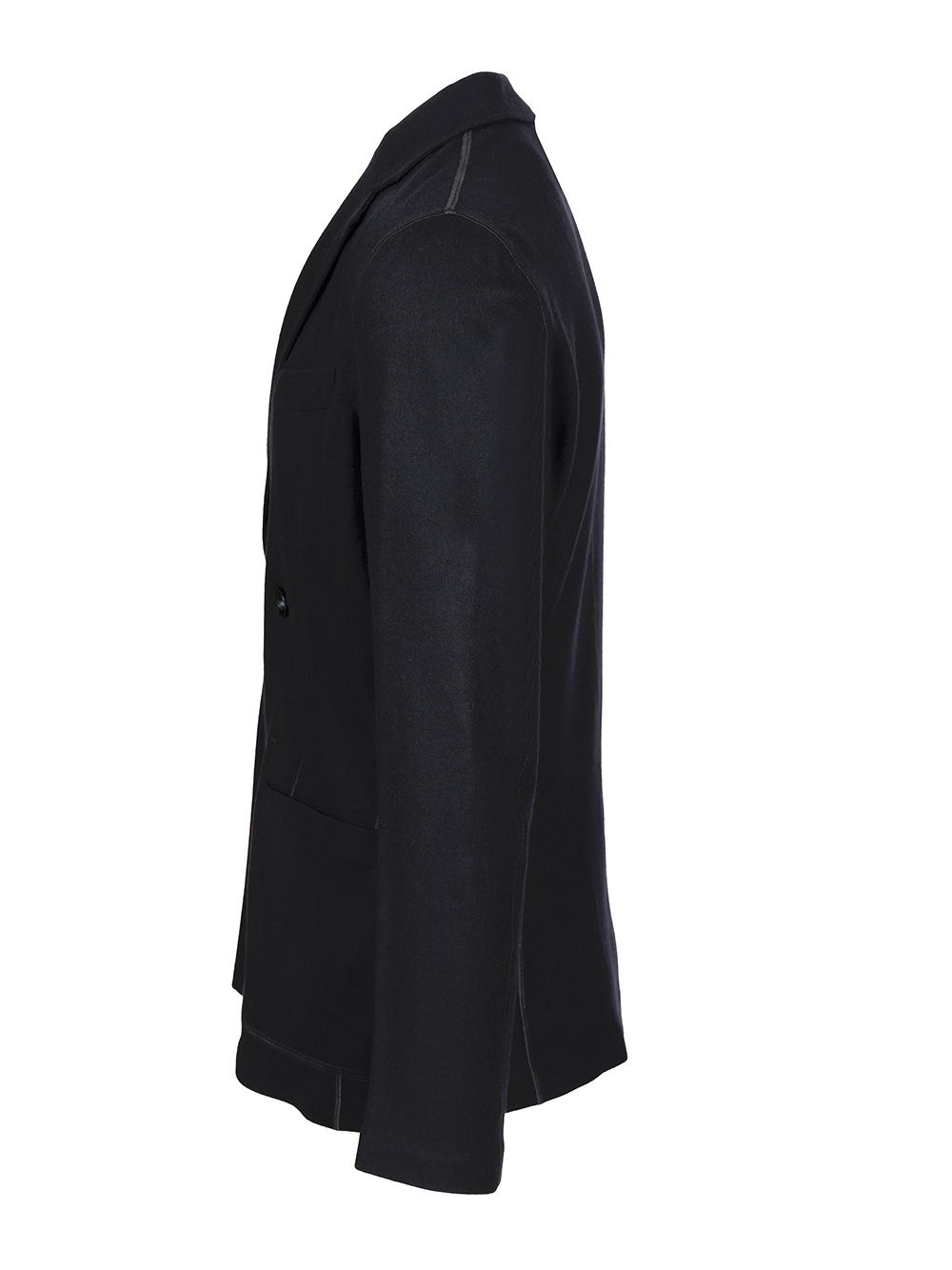 Giorgio Armani Blazer In Cashmere Knitwear - Blue | 8b5dafe54264c0c71454350ec63fbfd3c42b4092
