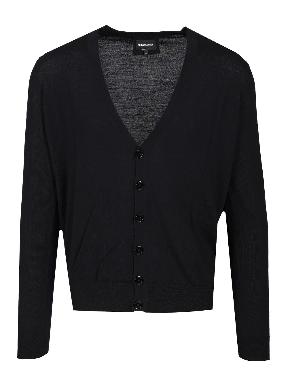 Giorgio Armani Wool Cardigan Knitwear - Blue | 7cc7bda036e914dc9bff181fff246b0141817df5