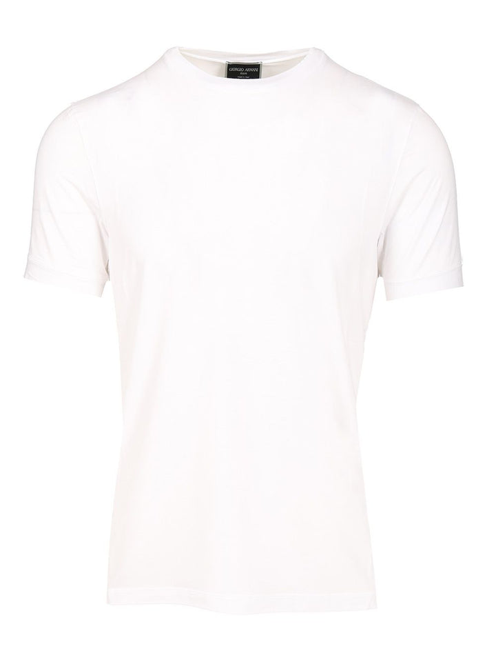 Giorgio Armani Stretch T-Shirt - Blue | 9d6fabd5f2851541b62411c7ea876581b48902e2