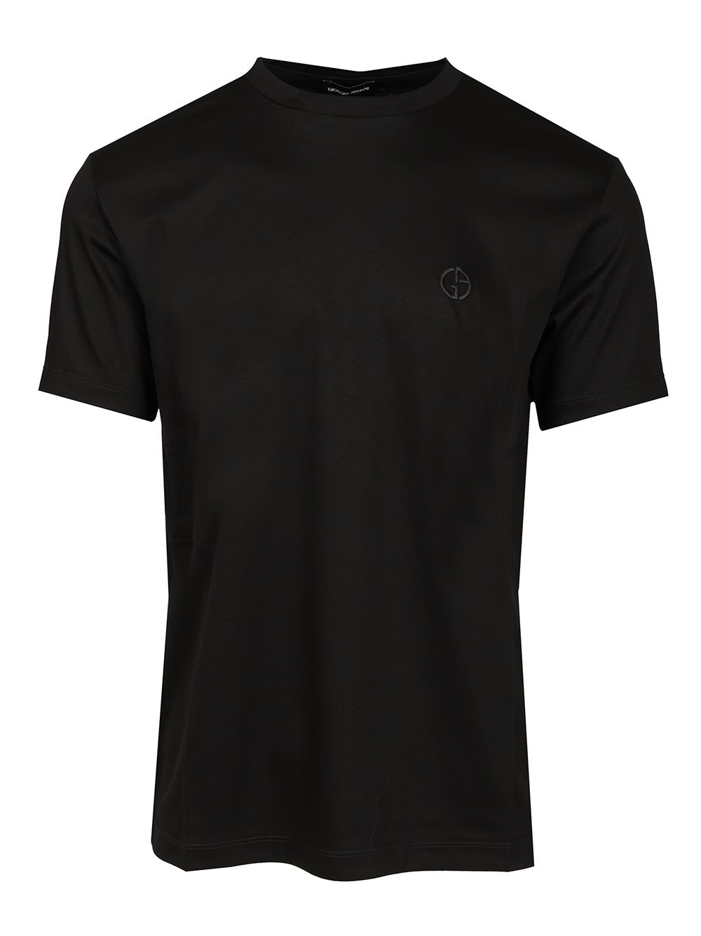 Giorgio Armani Cotton T-Shirt - Black | 198df961f804e2a30d91118790a94876c5a8013e