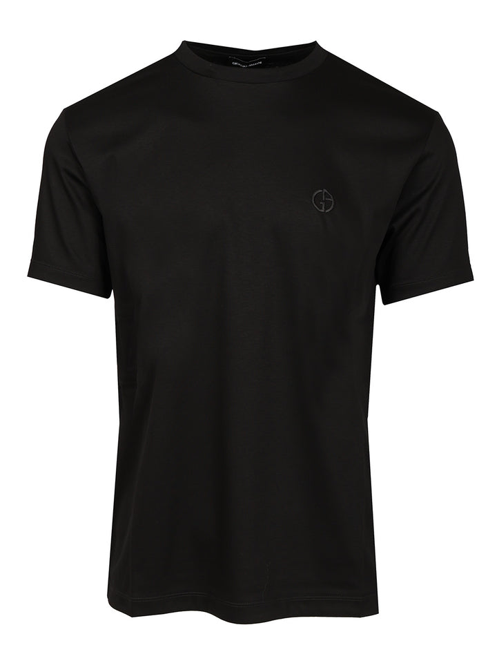 Giorgio Armani Cotton T-Shirt - Black | 56c19a8a26a0ccfedb0dc2a9b7b5e6385e01c361