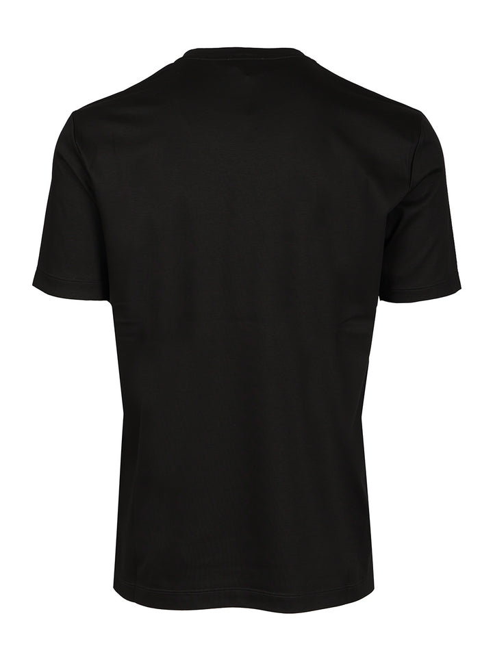 Giorgio Armani Cotton T-Shirt - Black | da9ac195afe1a0ea4d93ffa89d0ce0a7eb7882b2