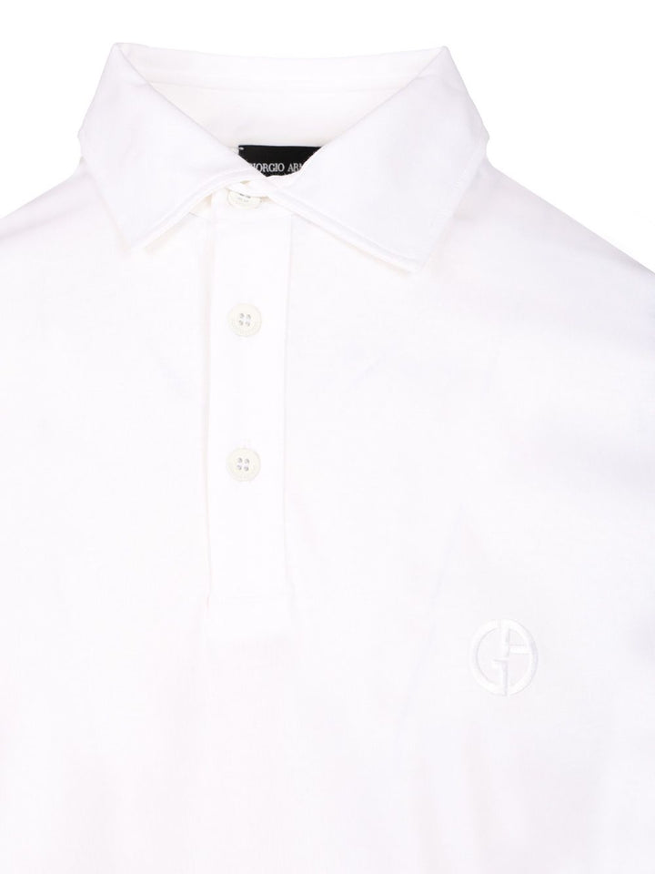 Giorgio Armani Cotton Polo shirt - White | 15682e4e5a5f264563d504c794b24d548dd7f1a3