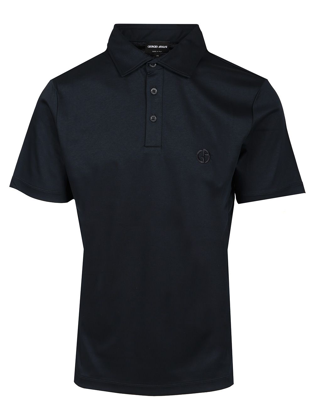 Giorgio Armani Cotton Interlock Polo shirt - Blue | eaa64958d4ece1b52e78aac37c545d0b8093699a