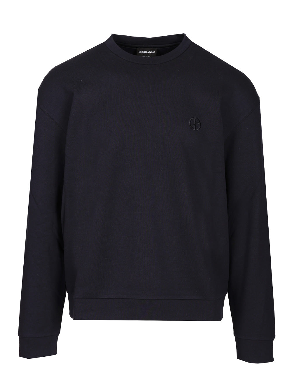 Giorgio Armani Cotton Cashmere Sweatshirt Sweatshirts - Blue | 3fab68adbf59f1e2c25745061d785b0b8b2f9908
