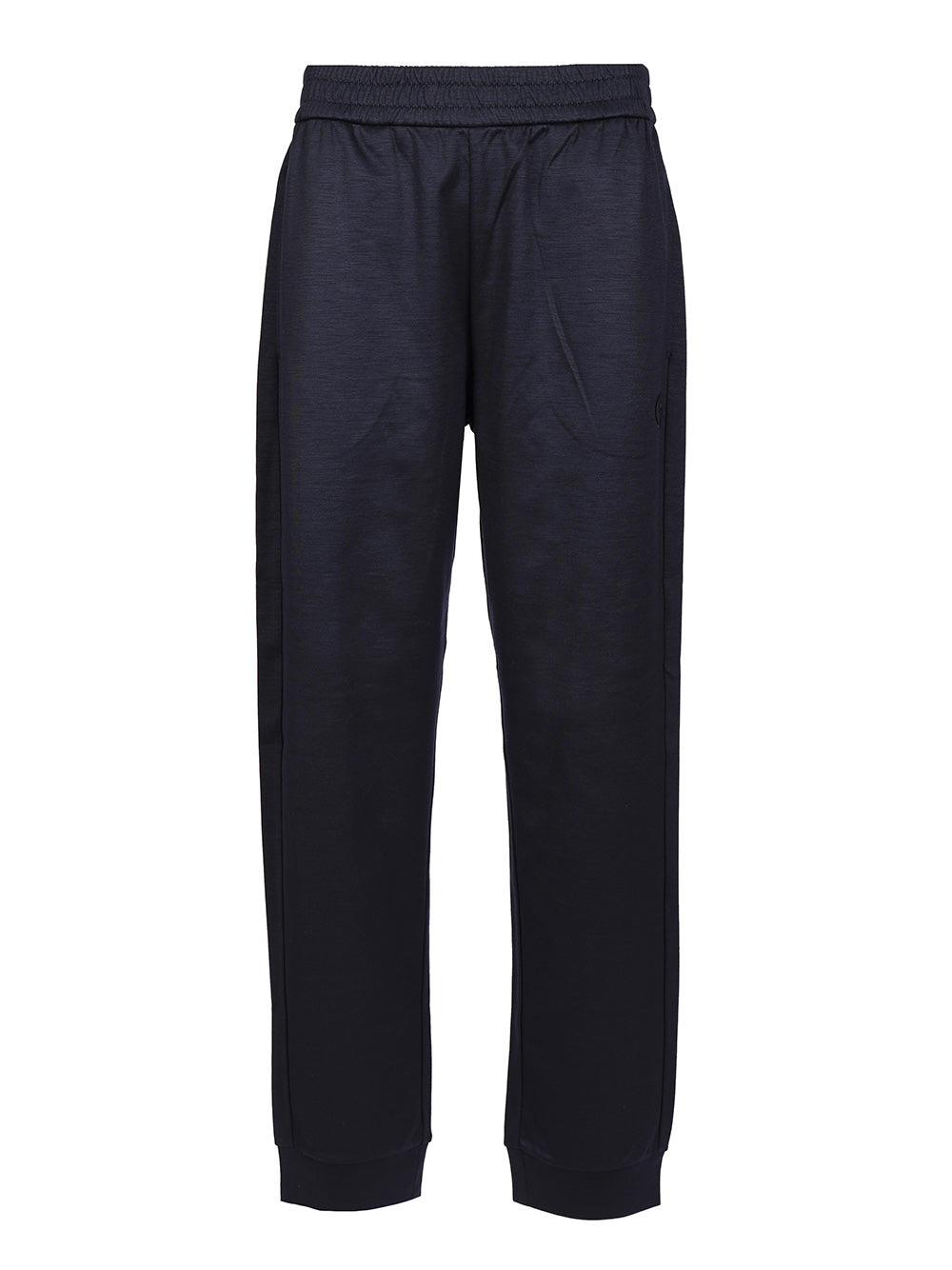 Giorgio Armani Cotton And Cashmere Joggers Trousers - Blue | 6a4332c6740cdf28958a34e6cccc7d27e27f2aca