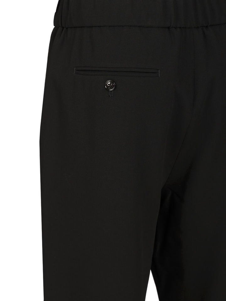 Giorgio Armani Single Pleat Trousers Elegant trousers - Black | d139acf814949b990e8d70ba04d8252723233e9e