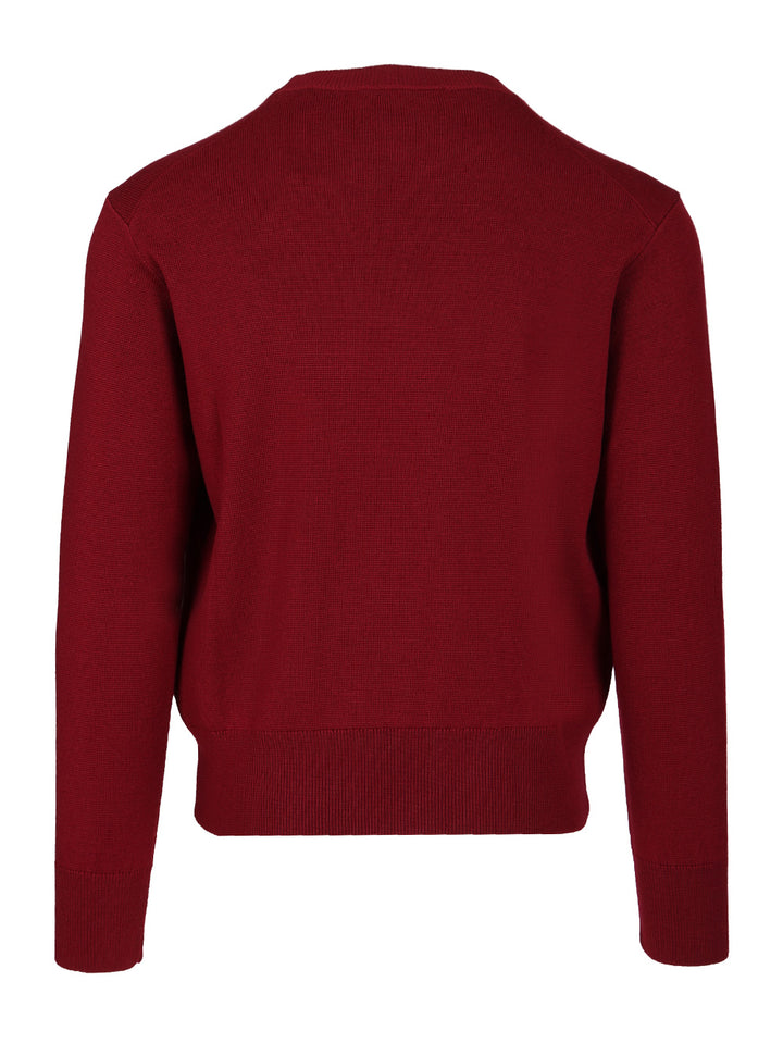Ami Ami De Coeur Sweater Knitwear - Bordeaux | a7ad2217e9670878d4f626ed3dbab400029a8a38