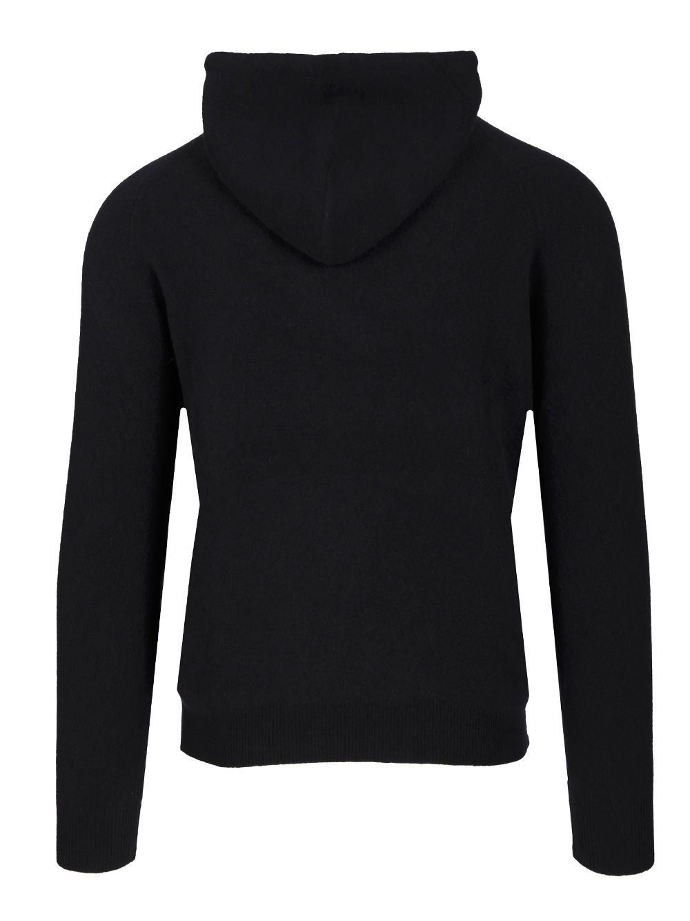 Al Duca D'Aosta Mohair Hooded Sweater Knitwear - Blue | 3cec49f6262ee99d111a12508794bdcd70300fb3
