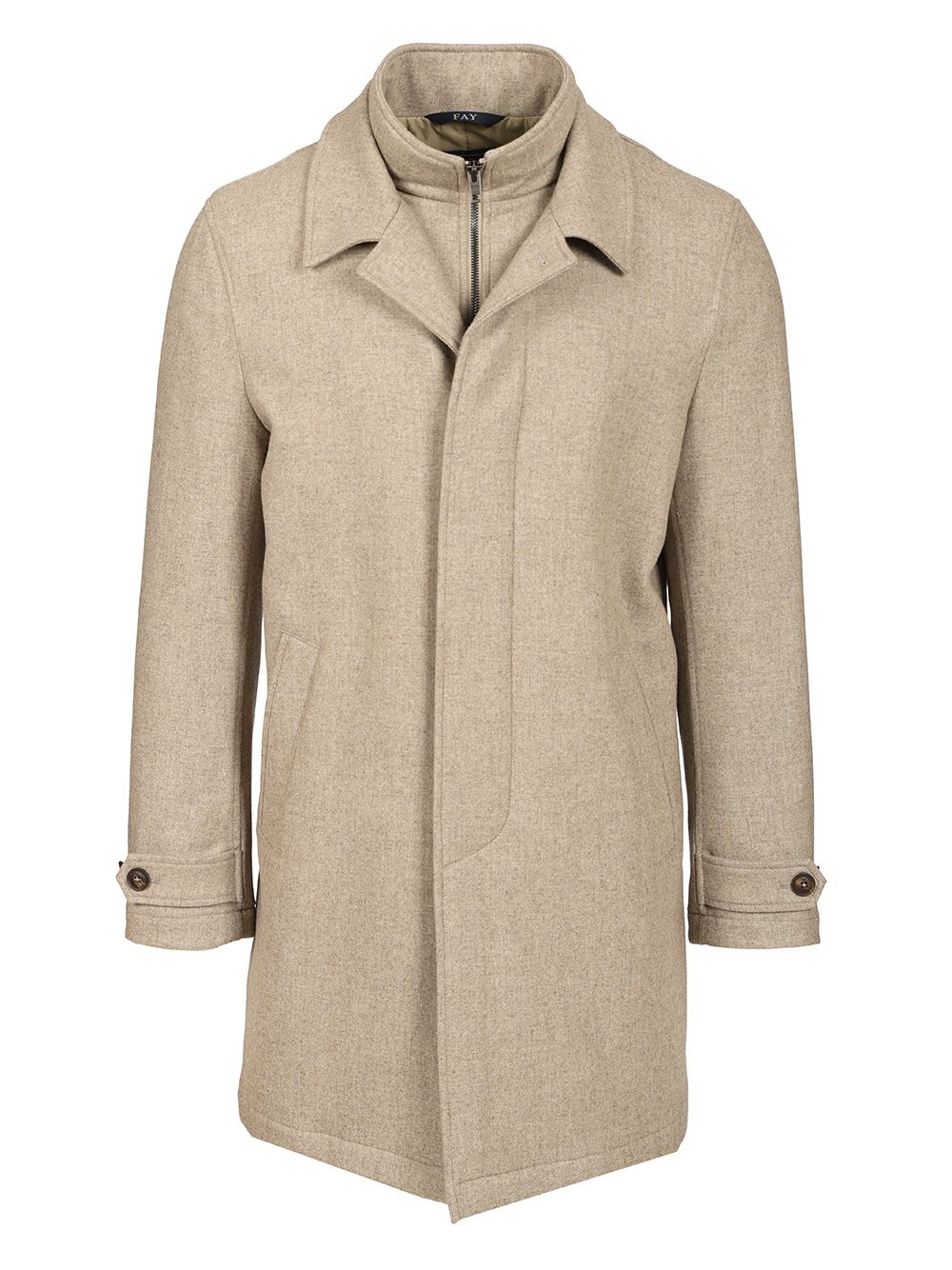 Fay Easy Morning Jackets - Beige | 09a9883ee681e2a2cb2572f62b86f3037b425dc1